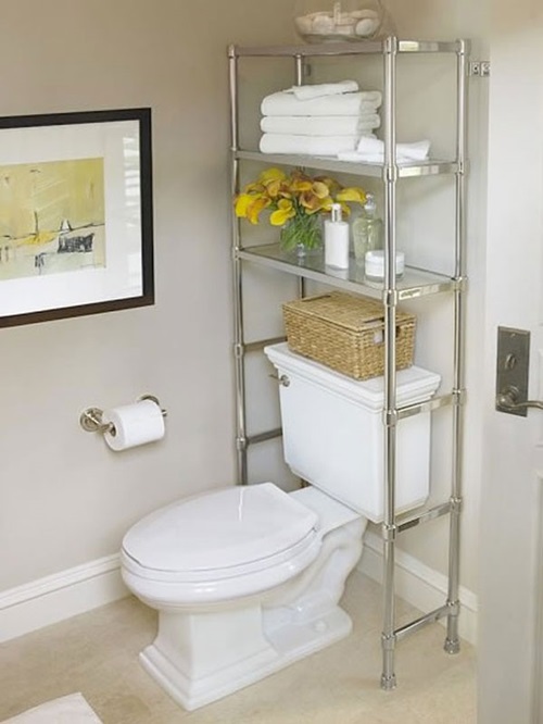 Over toilet storage