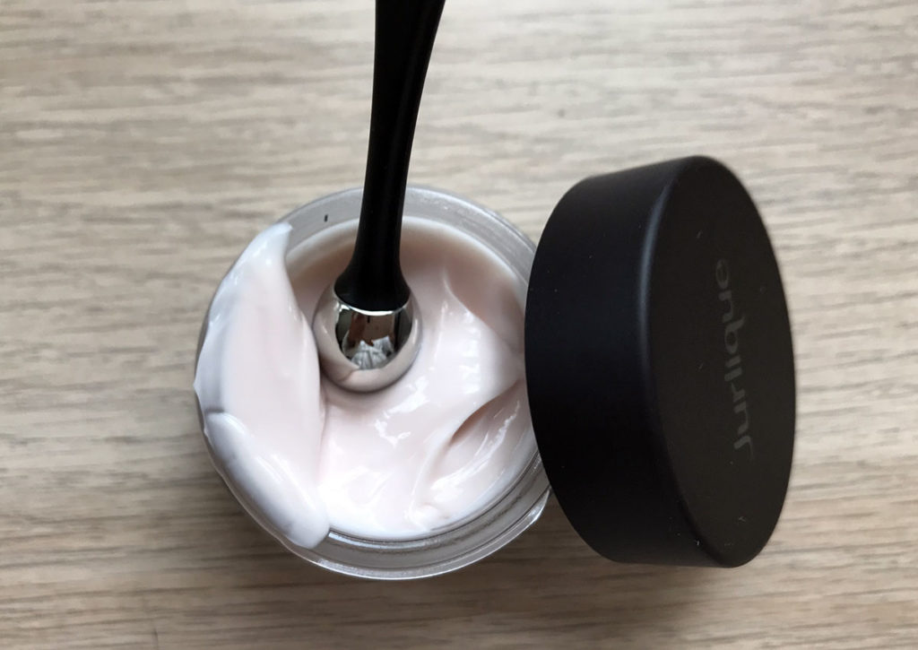 Close up of the Eye cream showing the applicator, which being metal stays cool and soothes the delicate eye area.