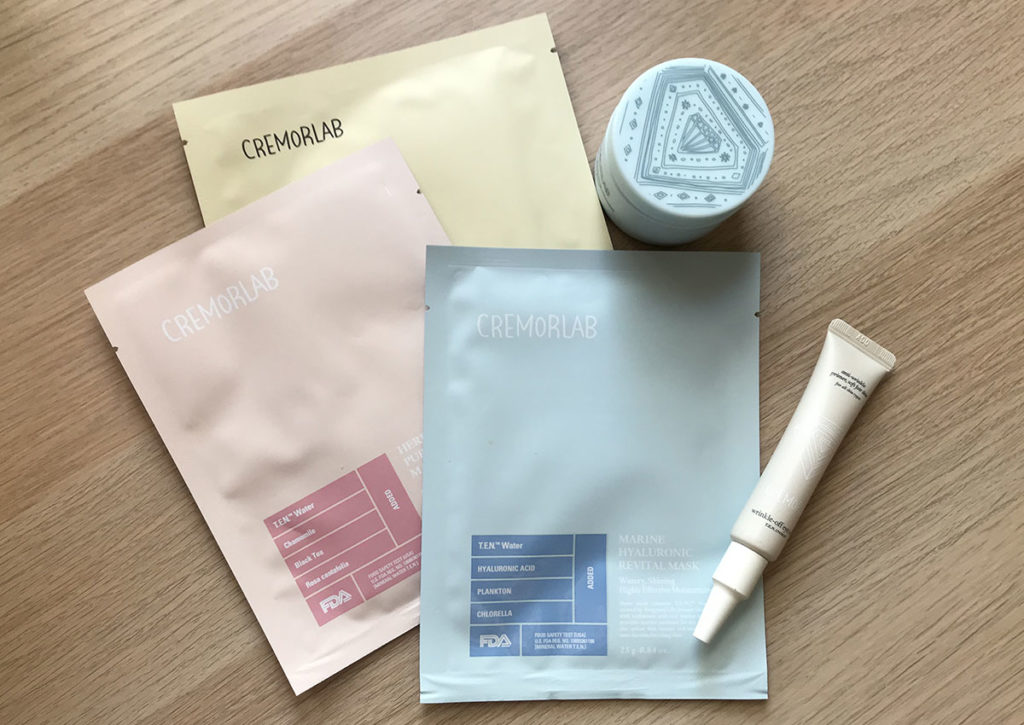 cremorlab products sent to try