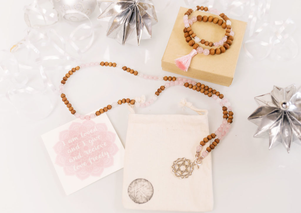 Kayelle Designs Jewellery Mala Bracelet and Unconditional Love Necklace