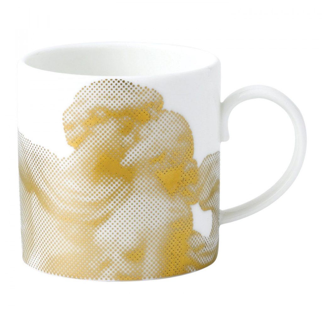 wedgwood gilded muse the lovers mug