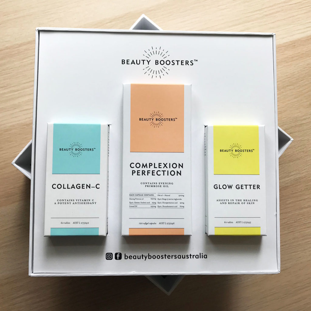 The 3 beauty boosters products