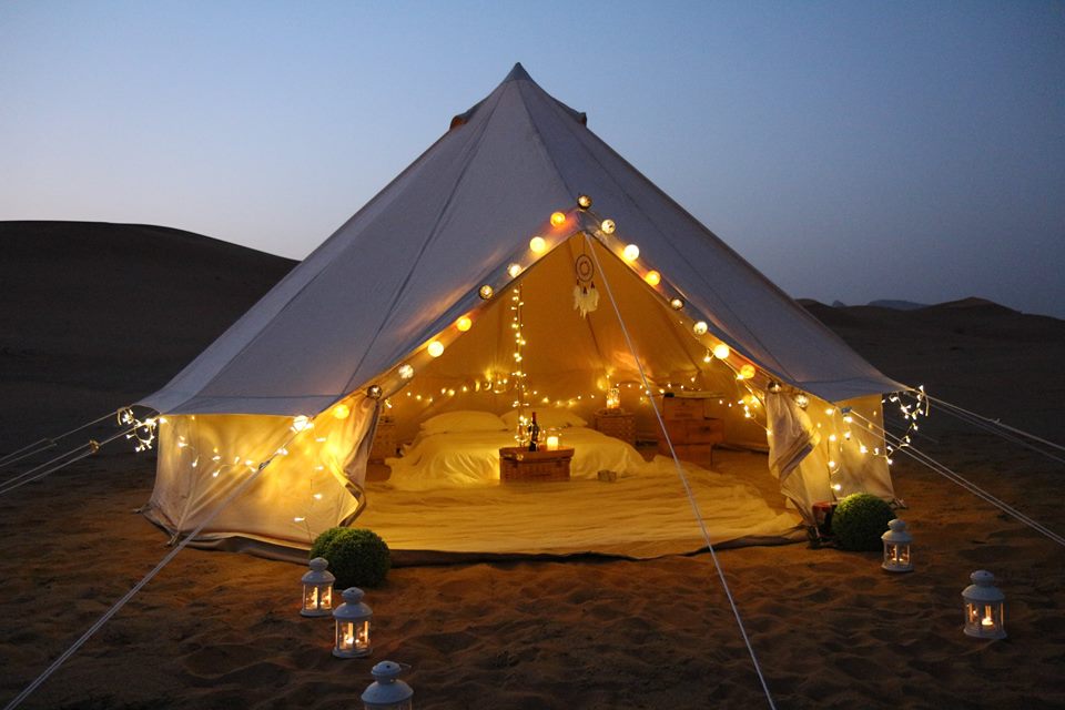 arabian glamping luxury tent