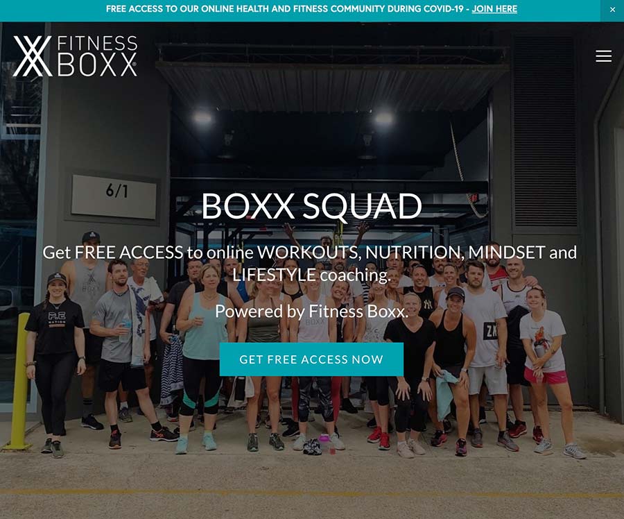 fitness boxx at home workouts