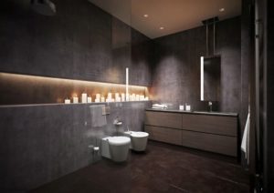 modern toilet - how to clean the toilt