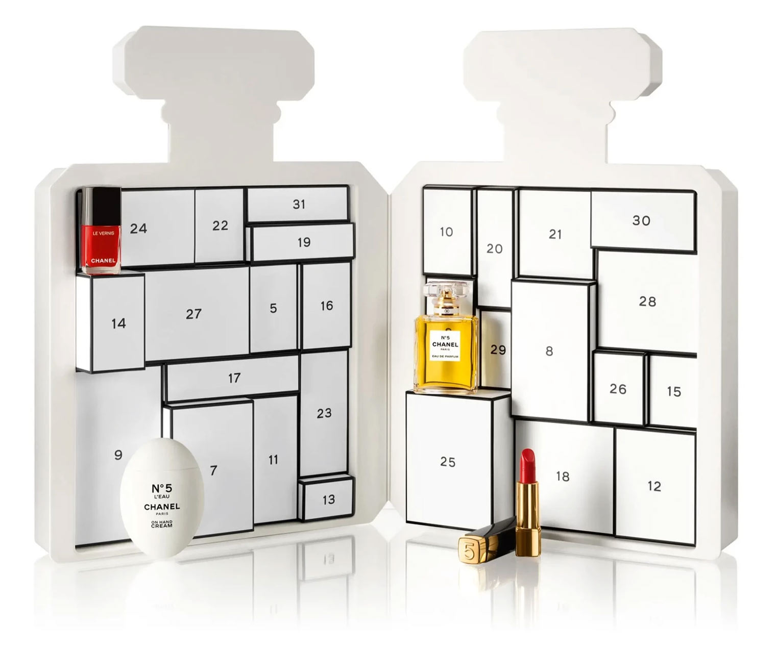Chanel's US$825 Advent Calendar Contains Items Like Stickers