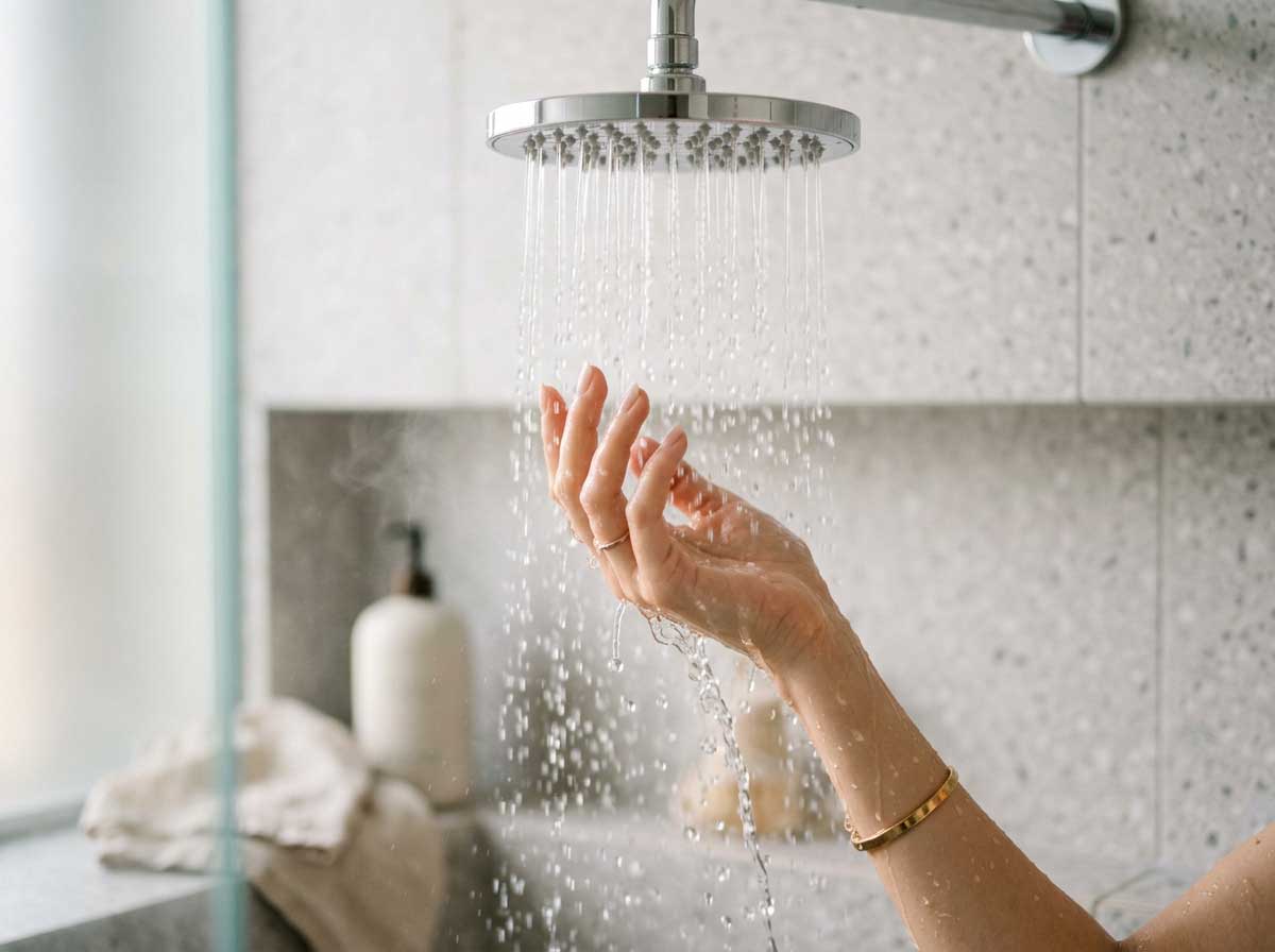 high water pressure shower